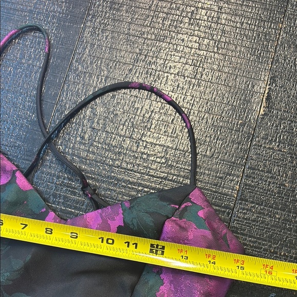 NWT Lulus Setting the Mood Black Floral Jacquard Mini Shift Dress size XS - Picture 12 of 14